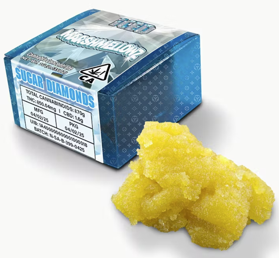 ICED: Sugar Diamonds - Sativa - Marshmellowz