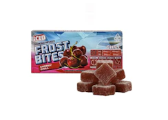 ICED - Gummies - Frostbites - 10mg THC 5mg CBD 10pk - Chill - Cherry Chill