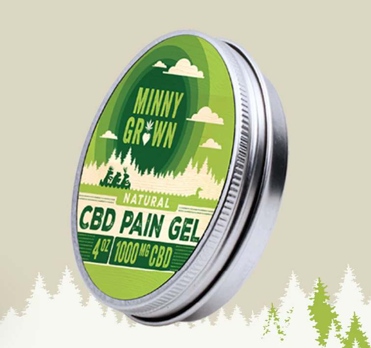 Minny Grown - Topical Pain Gel 1000mg CBD Main Image