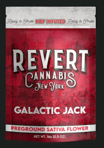 Revert | Ground Flower | Kief Infused | Galactic Jack | 14G