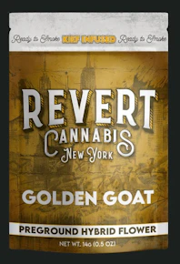 Revert | Ground Flower | Kief Infused | Golden Goat | 14G