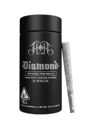 Heavy Hitters -  5pk - Blue Cookies (Diamond Infused) - 2.5g (I) - Heavy Hitters x CAM Main Image