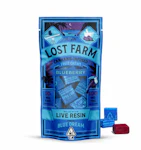 Kiva Lost Farms Live Resin Chews Blueberry