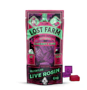 Kiva Lost Farms Live Rosin Chews Cherry Lime