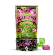 Kiva Lost Farms Live Rosin Chews Dragon Fruit