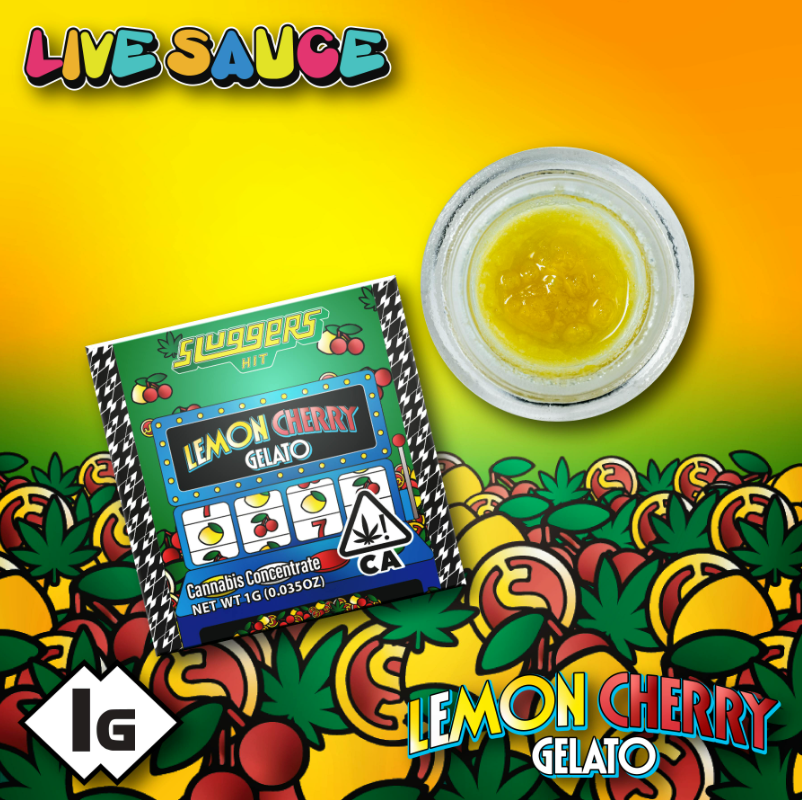 Sluggers Hit: Lemon Cherry Gelato