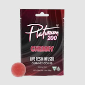 Platinum Vape - Cherry - 100mg Live Resin Gummy