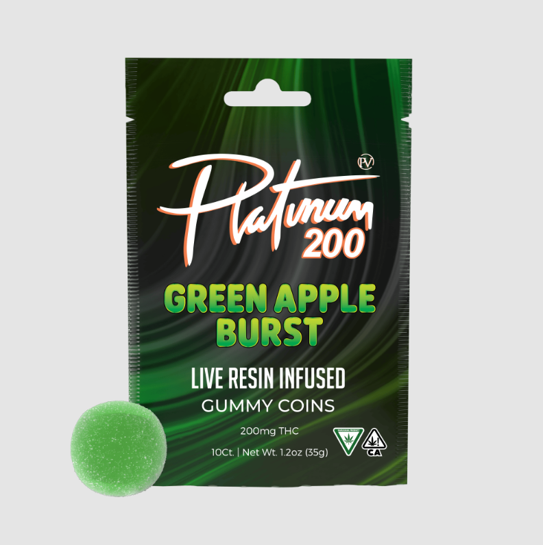 Platinum Vape: Green Apple Burst