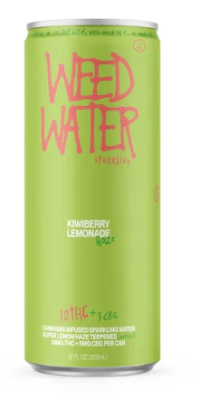 Weed Water - Kiwiberry Lemonade Haze (Sparkling) 12OZ - 10MG Main Image