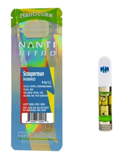 NANTI NITRO - Nanti Nitro | Scooperman | .5g Cart Main Image
