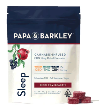 Papa & Barkley - Berry Pomegranate (Sleep) Gummies 20 Pack - 5MG (100MG) Main Image