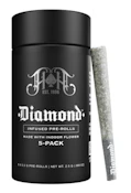 Trainwreck 5 Pack Diamond Infused Pre Roll - .5G (2.5G)