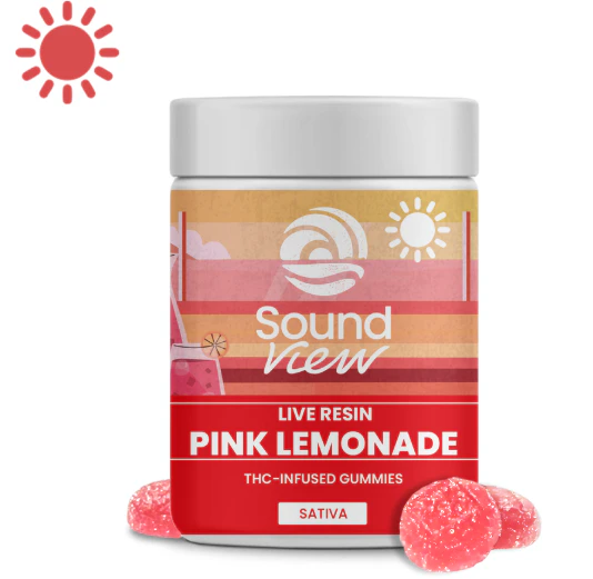 SoundView - SoundView Live Resin Pink Lemonade Gummies 00297 Main Image