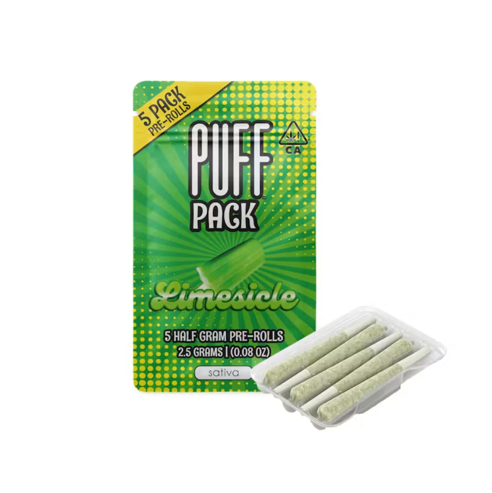 PUFF - Puff - Limesicle - Preroll Pack - 5pk - 2.5G Main Image
