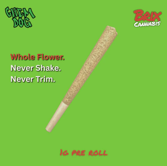 BRIX - Chem Mintz 1g Pre Roll (I) 00567 Main Image