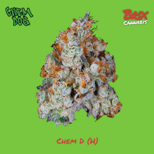 BRIX - Chem D Whole Flower 3.5g (H) 00668 Main Image