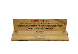 Classic RAW King Size Slim Rolling Papers | TAX INCLD
