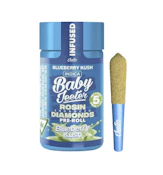 Baby Jeeter |Blueberry Kush | Infused Preroll 0.5G x 5 (2.5g)