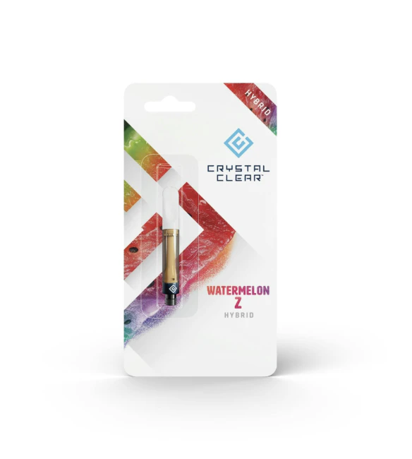 Crystal Clear - Crystal Clear | Watermelon Zkittlez | 1g cart Hybrid Main Image
