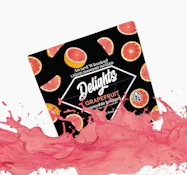 Grapefruit - 100mg Liquid Diamond Infused Gummies (Delights)