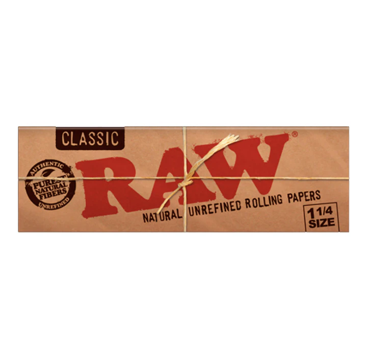 RAW - Classic RAW 1 1/4 Size Rolling Papers | TAX INCLD Main Image