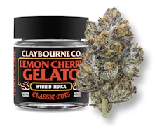 Claybourne Classic Cuts - Large Bud - 3.5g - Indoor Lemon Cherry Gelato