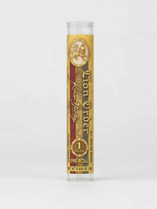 Bob Marley - Lion Order - Pre-roll - 1g - 1ct - Indoor OG Hurricane Main Image