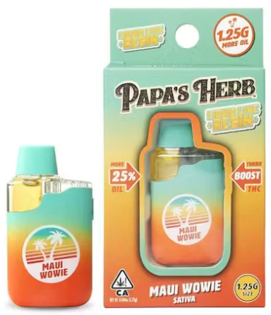 Papa's Herb - Papa's Herb - 1.25g Live Resin AIO - Maui Wowie Main Image