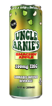 Uncle Arnies - Uncle Arnies Beverage - Smacking Apple - 100mg Main Image