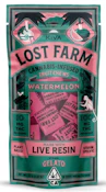 Lost Farm - Live Resin - Watermelon Gelato - Fruit Chews - 100mg
