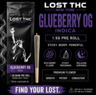 Lost THC - Lost THC - Glueberry OG - 1.5g Preroll Main Image