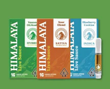HIMALAYA | STRAWNANA MAC SAUCE - 510 THREAD | CARTRIDGE | 1G