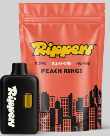 RIPPERS - Rippers - Peach Rings - 1g AIO Main Image