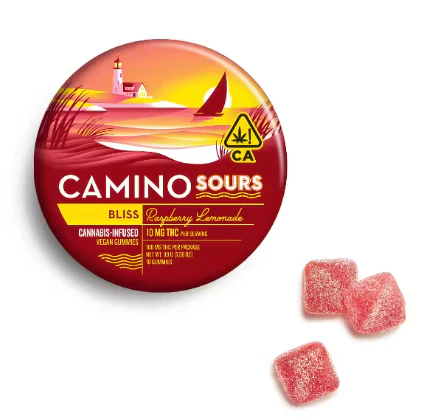 Camino - Camino - Raspberry Lemonade - 100mg Gummies Main Image