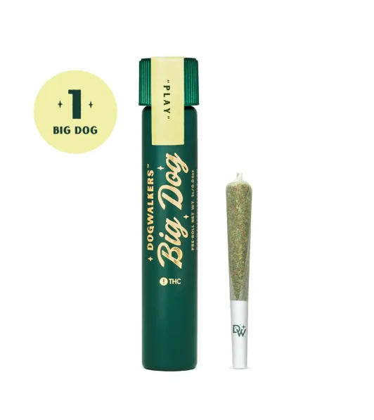 Dogwalkers - SOUR DIESEL PREROLL - DOGWALKERS - 0.75g Main Image