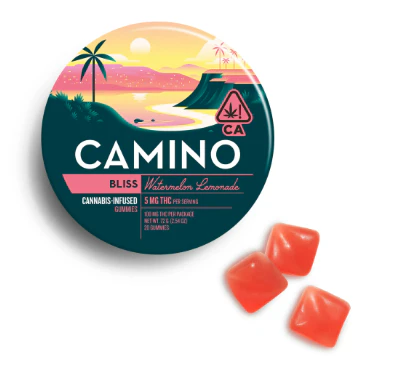 Camino - Camino - Watermelon Lemonade - 100mg Gummies Main Image