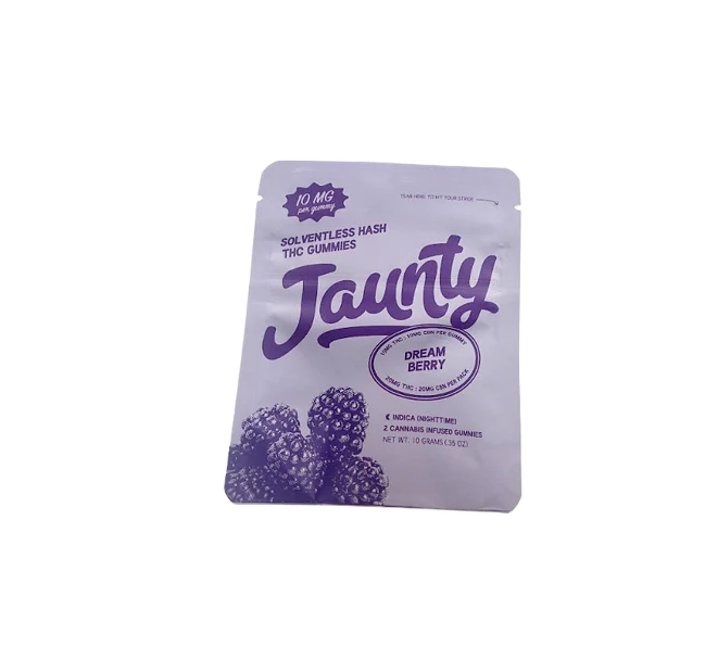 Jaunty - DREAMBERRY SOLVENTLESS HASH 2PK GUMMIES - JAUNTY - 20mg Main Image