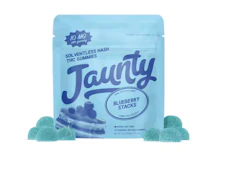 BLUEBERRY STACKS SOLVENTLESS HASH 10PK - JAUNTY - 100mg