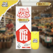 High 90's Live Resin AIO 1g - Joe's OG 86%