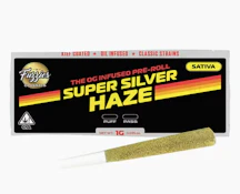 Fuzzies 1G Super Silver Haze Infused Preroll