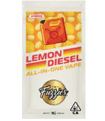 Fuzzies 1G AIO Lemon Diesel Disposable