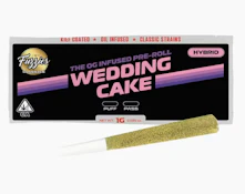 Fuzzies 1G Wedding Cake Infused Preroll
