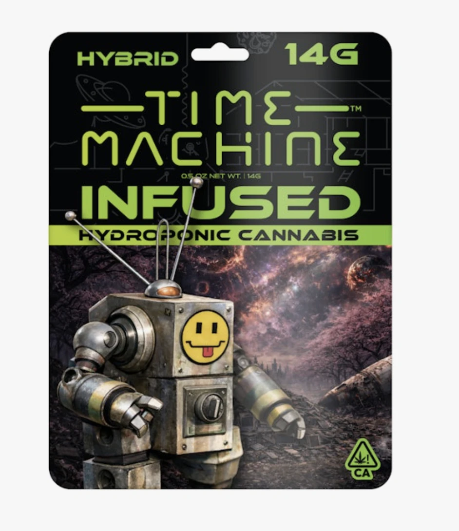 Time Machine - 14g Infused Time Machine Flower - Bubblegum Burst 40% Main Image