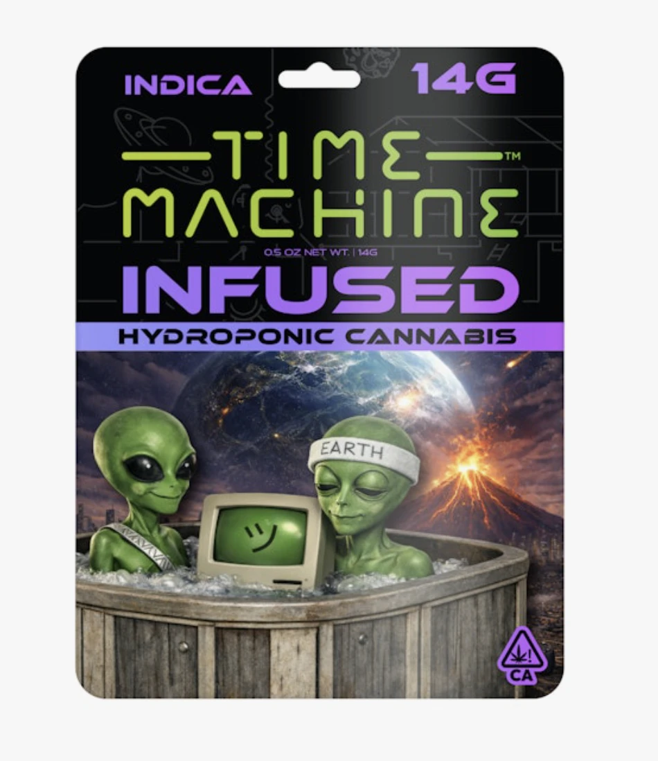 Time Machine - 14g Infused Time Machine Flower - Orange Creamsicle 40% Main Image