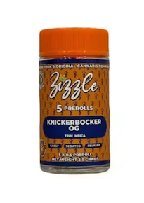 Zizzle | Pre-Roll | KnickerBocker OG | 5pk | 2.5g