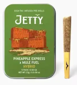Jetty - Pineapple Express x Mule Glue 5 Pack Infused Pre Roll - .5G (2.5G) Main Image