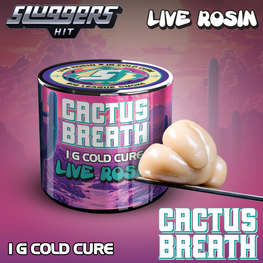 Sluggers Hit - Cactus Breath - (Live Rosin) - 1g (H) - Sluggers Main Image