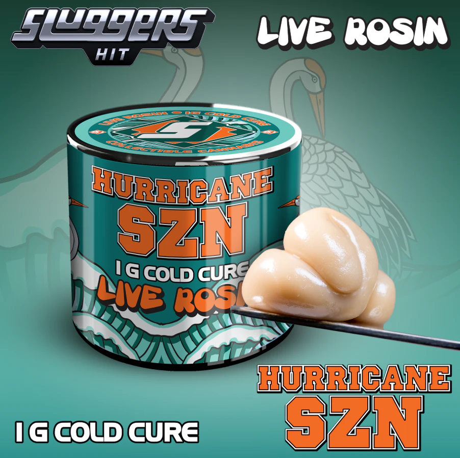Sluggers Hit - Hurricane SZN - (Live Rosin) - 1g (I) - Sluggers Main Image