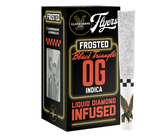 Claybourne Co. - Claybourne Co - Black Triangle OG - 2.5G 5Pk Infused Pre-Rolls Main Image