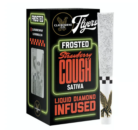 Claybourne Co. - Claybourne Co - Strawberry Cough - 2.5G 5Pk Infused Pre-Rolls Main Image